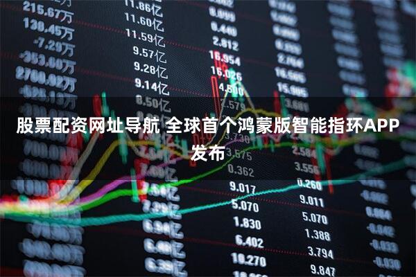 股票配资网址导航 全球首个鸿蒙版智能指环APP发布